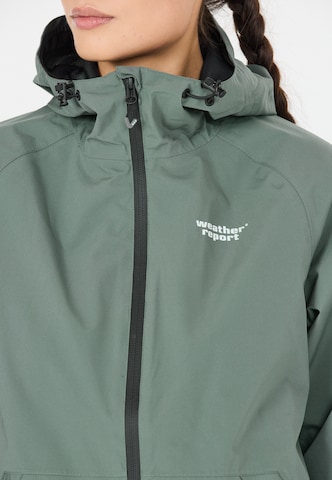 Weather Report Weatherproof jacket 'Gust' in Green