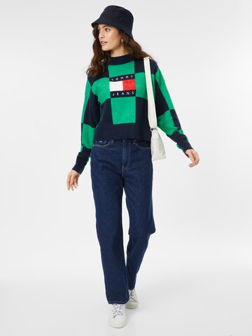 Tommy Jeans Pullover in Grün