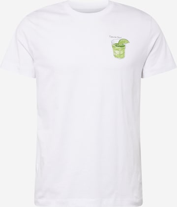 Maglietta 'Cocktail Tequila' di WESTMARK LONDON in bianco: frontale