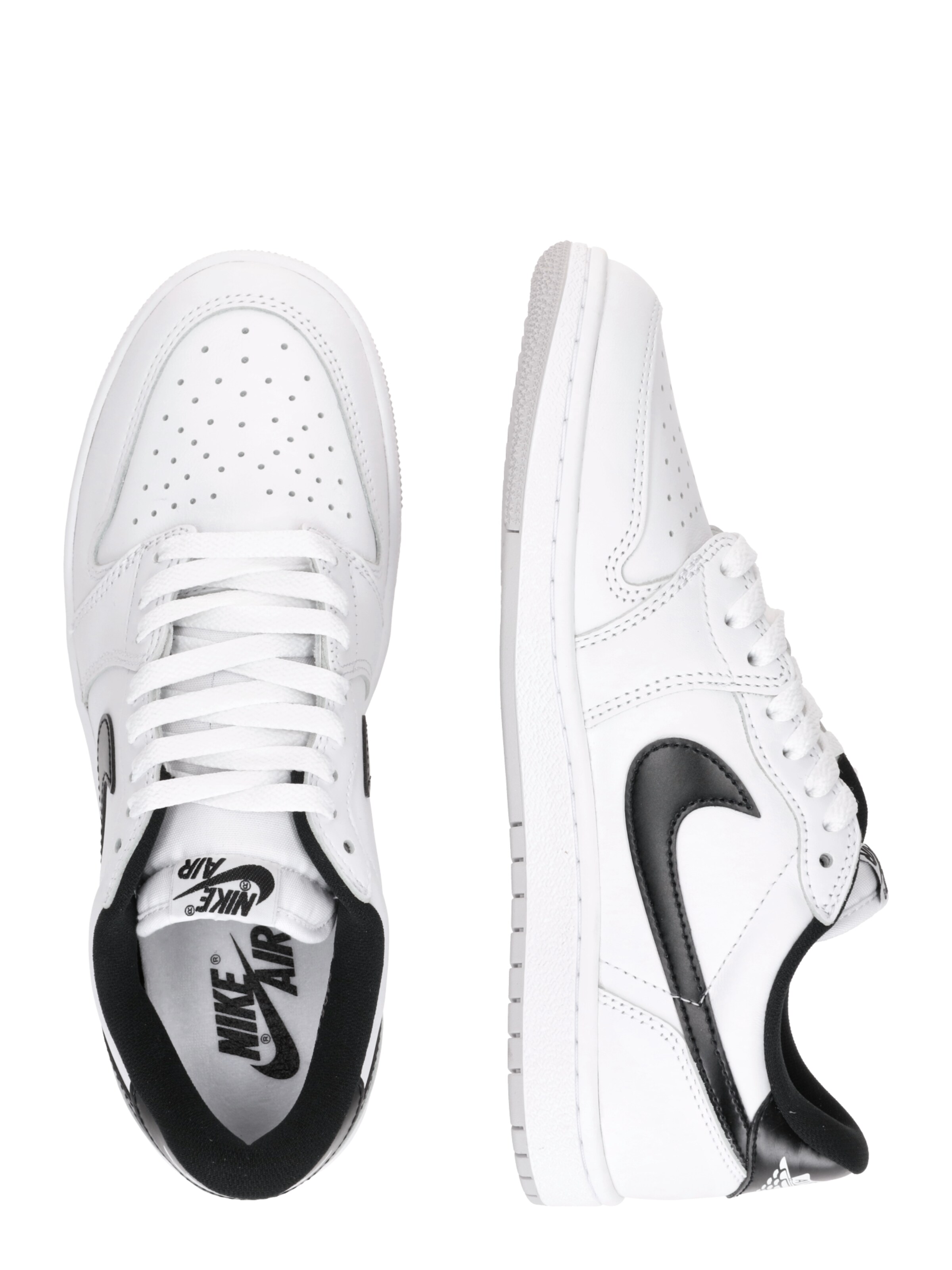 Jordan - Sapatilhas baixas 'AIR JORDAN 1 85' em branco: lateral