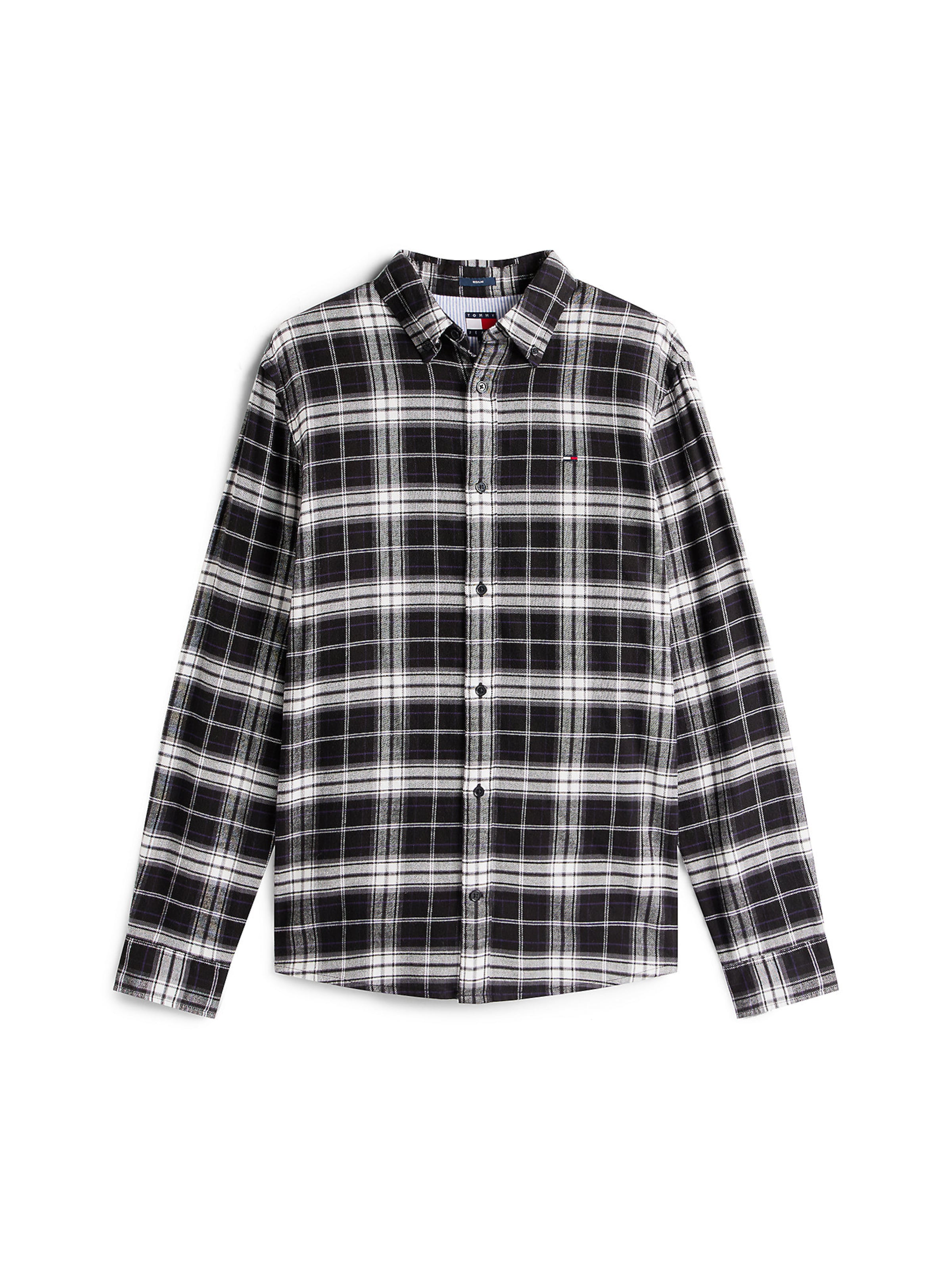 Tommy Jeans Regular fit Πουκάμισο σε μπλε: μπροστά