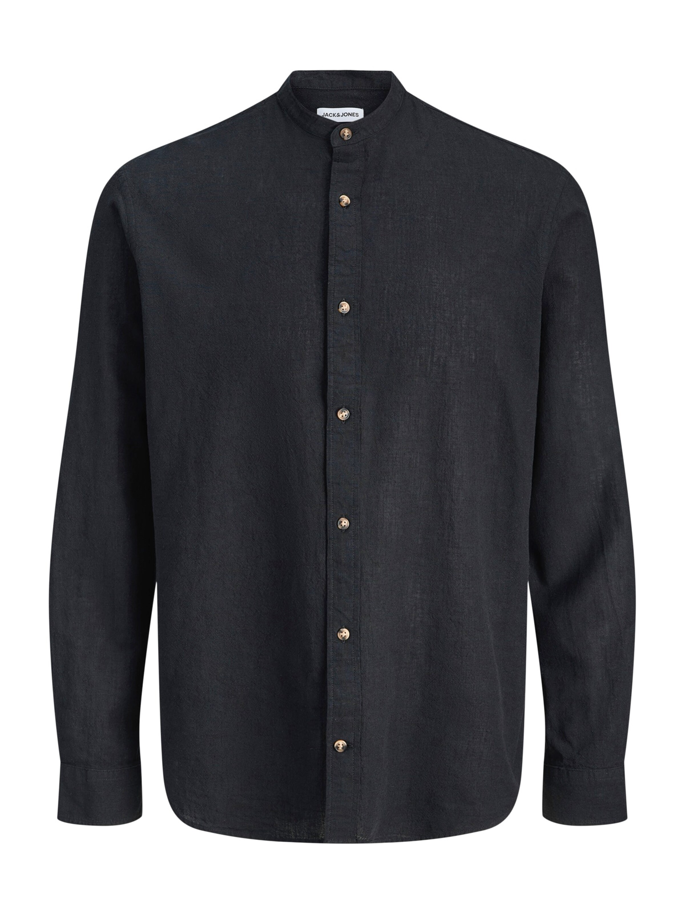 melns JACK & JONES Krekls 'JJESummer': no priekšpuses