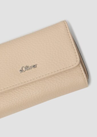 s.Oliver Wallet in Beige