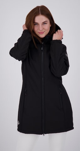 Giacca di mezza stagione 'KEELE PEAK II WOMEN' di deproc in nero: frontale