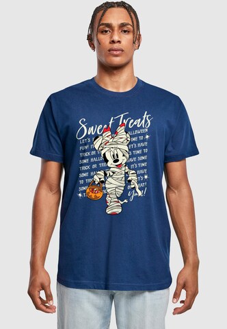 ABSOLUTE CULT T-Shirt  'Minnie Mouse - Sweet Treats' in Blau: Vorderseite