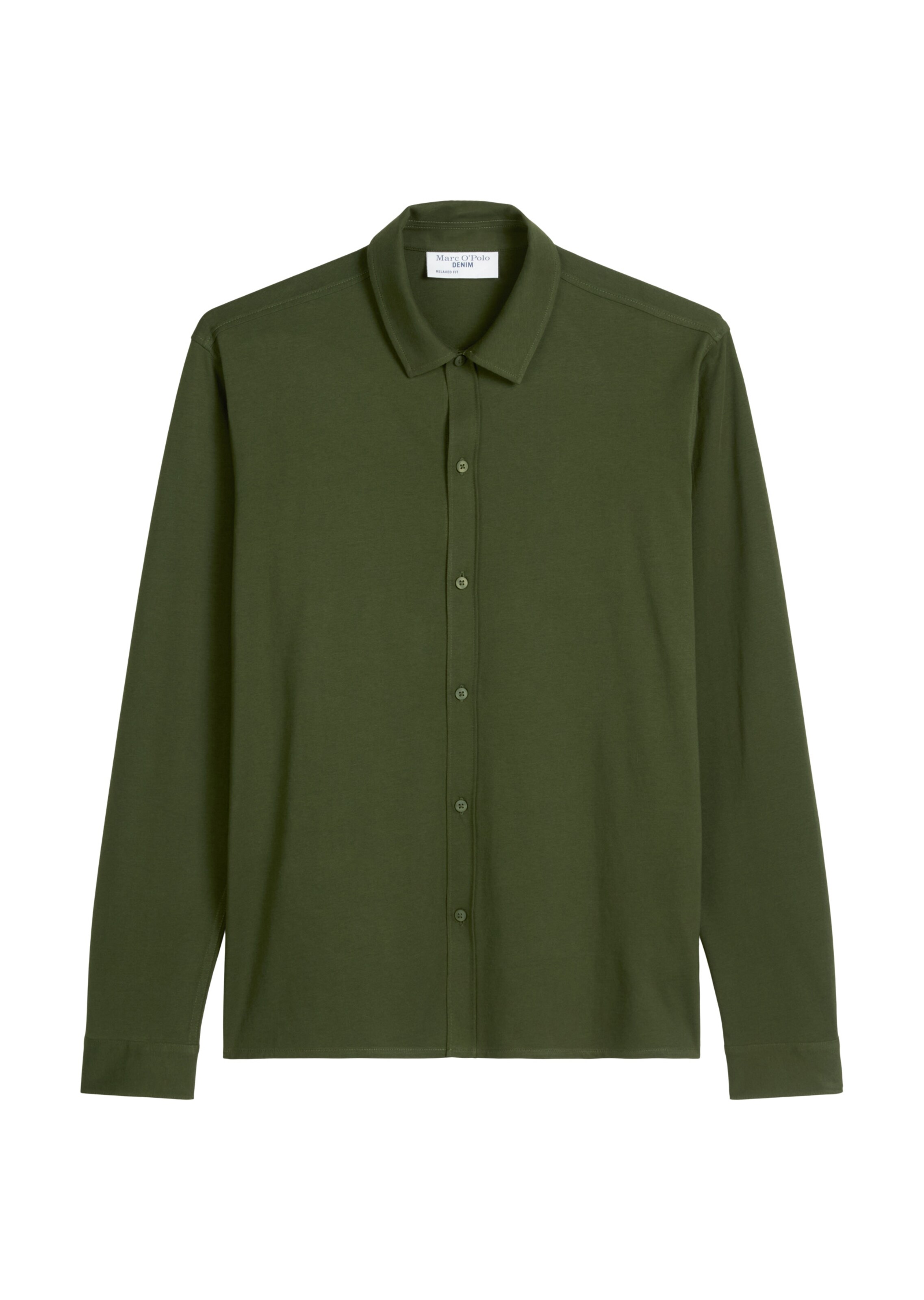 Marc O'Polo DENIM Overhemd in Groen: voorkant
