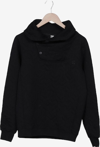 G-STAR Sweatshirt & Zip-Up Hoodie in M in Black: front