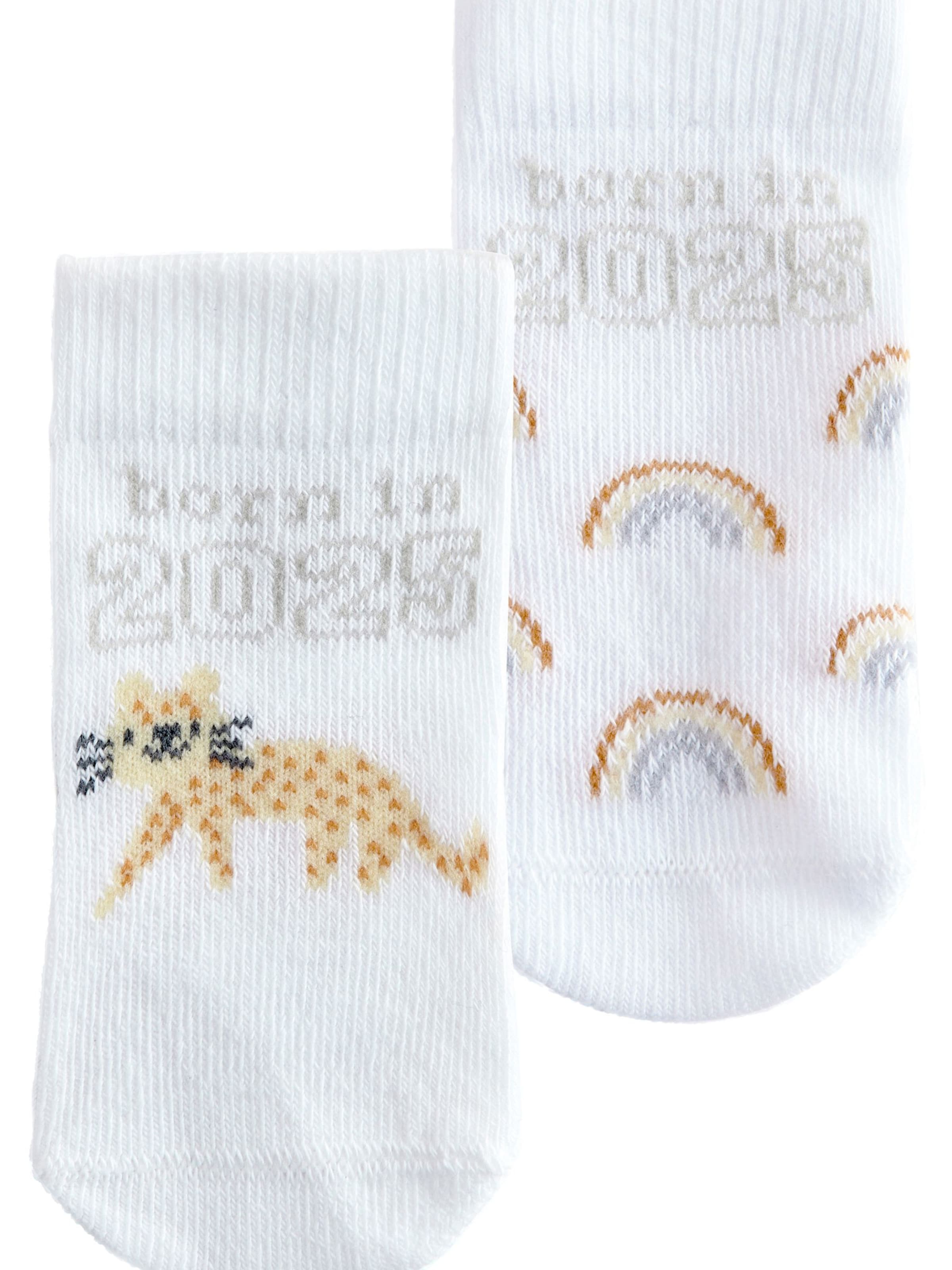 Next Zokni - fehér: elől