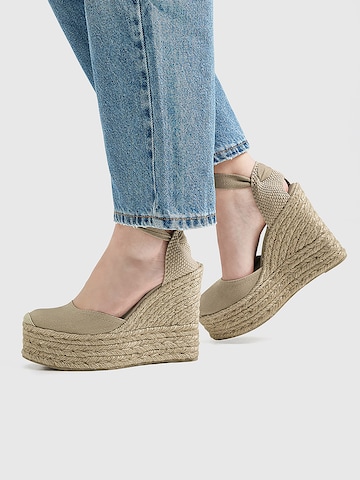 Pull&Bear Slingpumps i beige