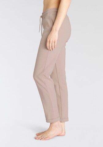 H.I.S Regular Pajama Pants in Beige