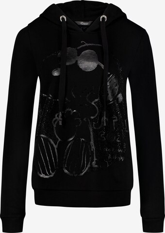 PRINCESS GOES HOLLYWOOD Hoodie 'SNOOPY STAY COZY' in Black: front