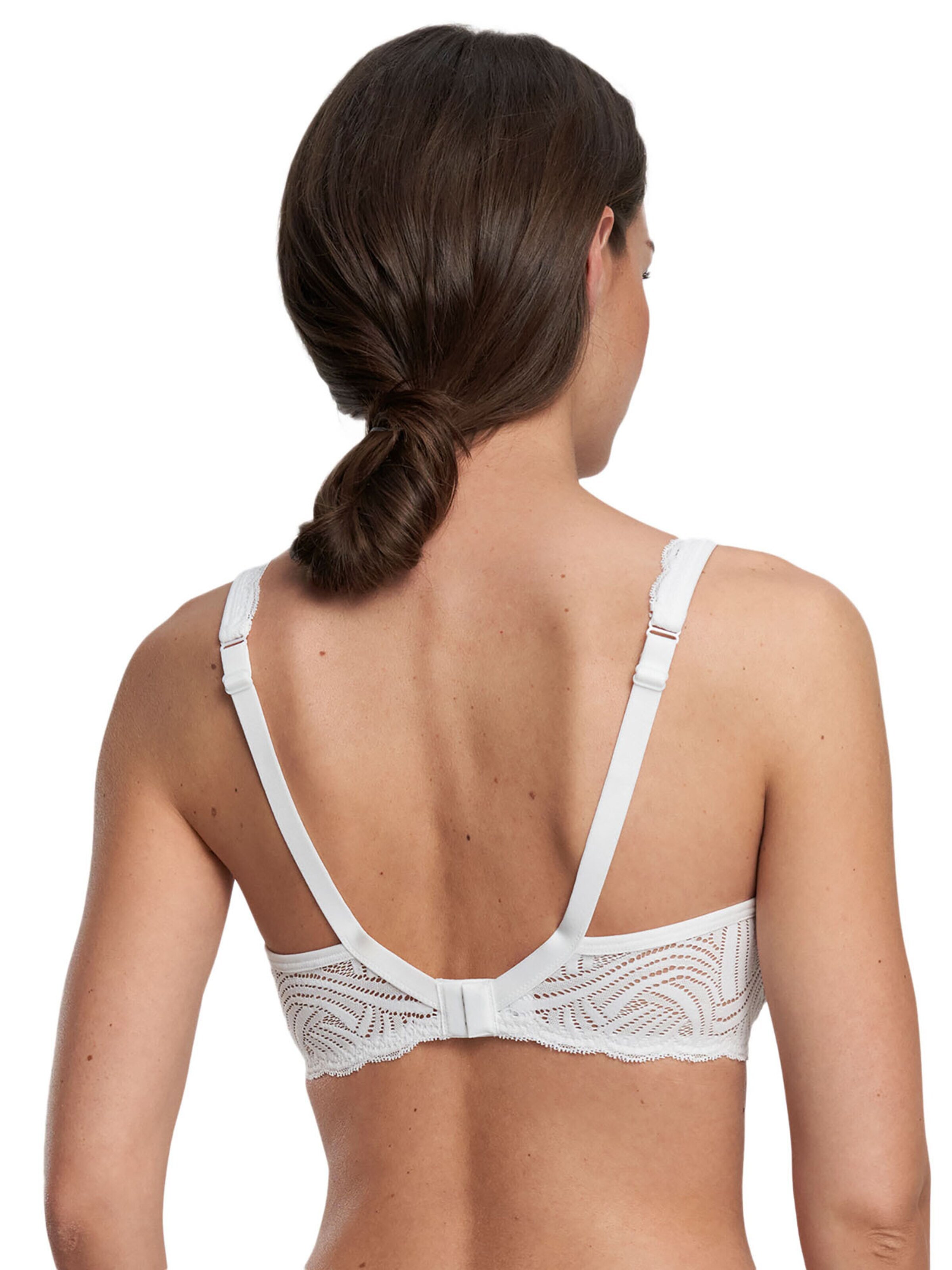 SUSA T-shirt Bra 'Nizza' in White