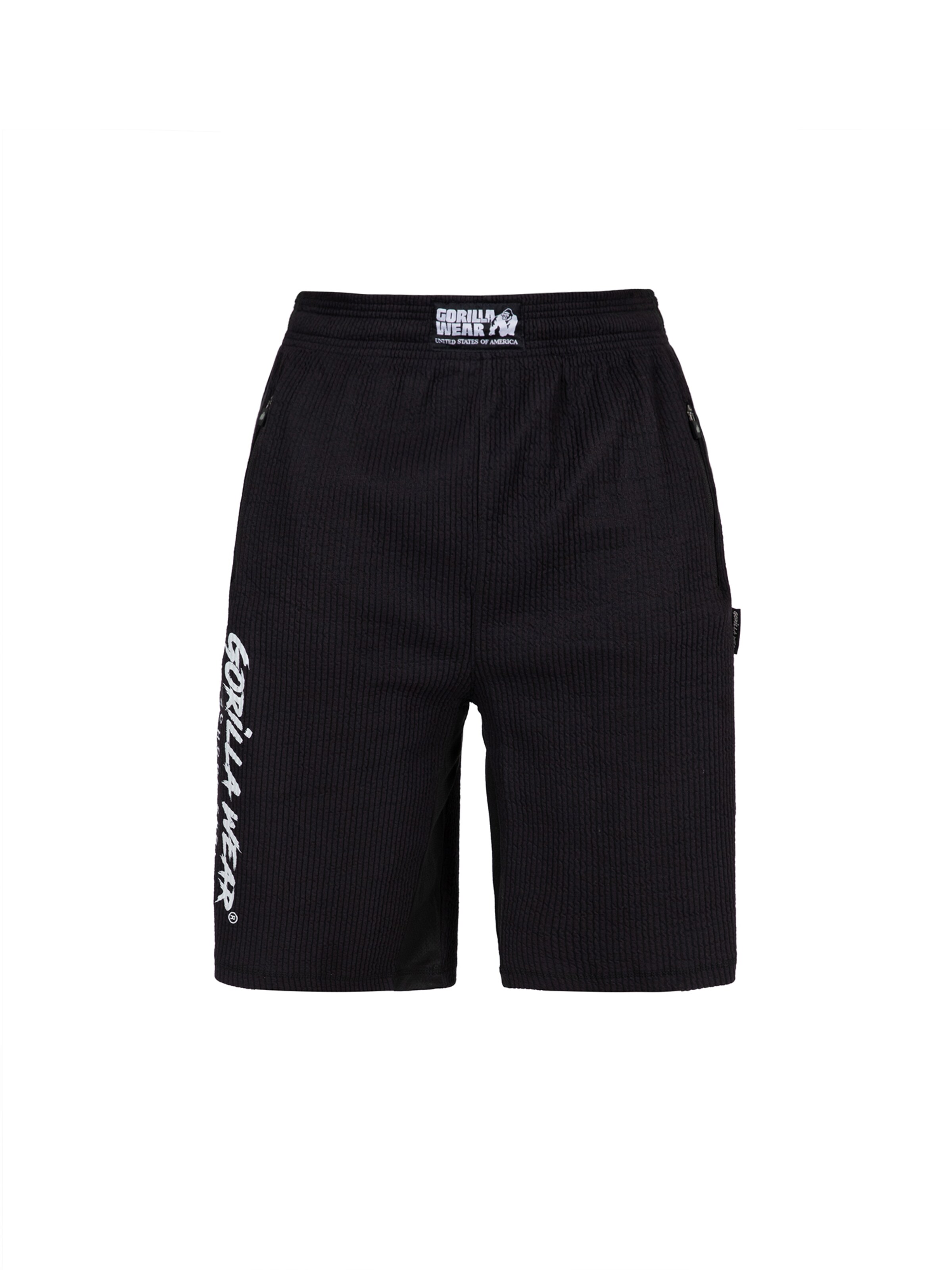 Loosefit Pantalon 'Augustine Old School' Gorilla Wear en noir : devant