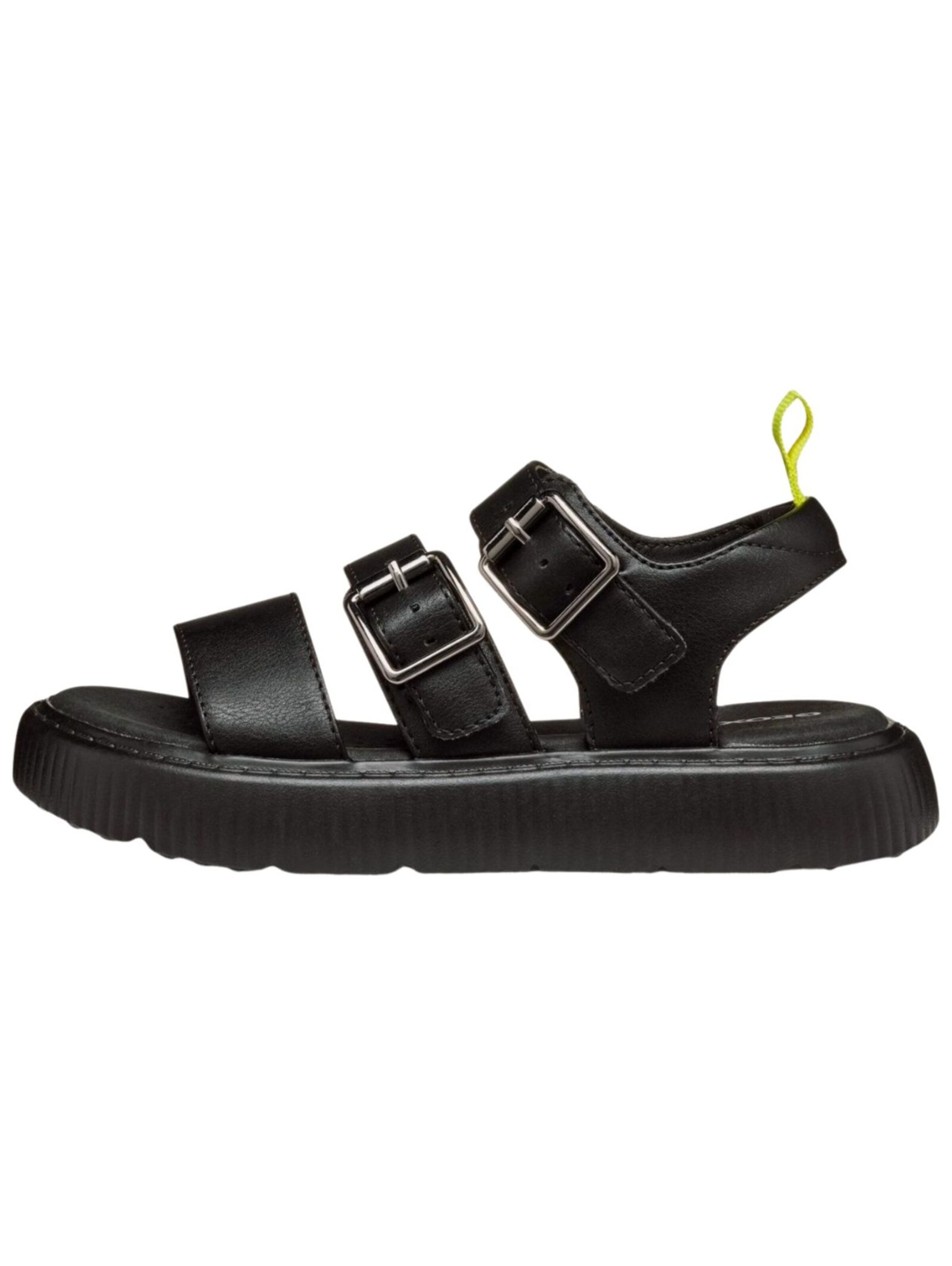 GEOX Sandale in Schwarz