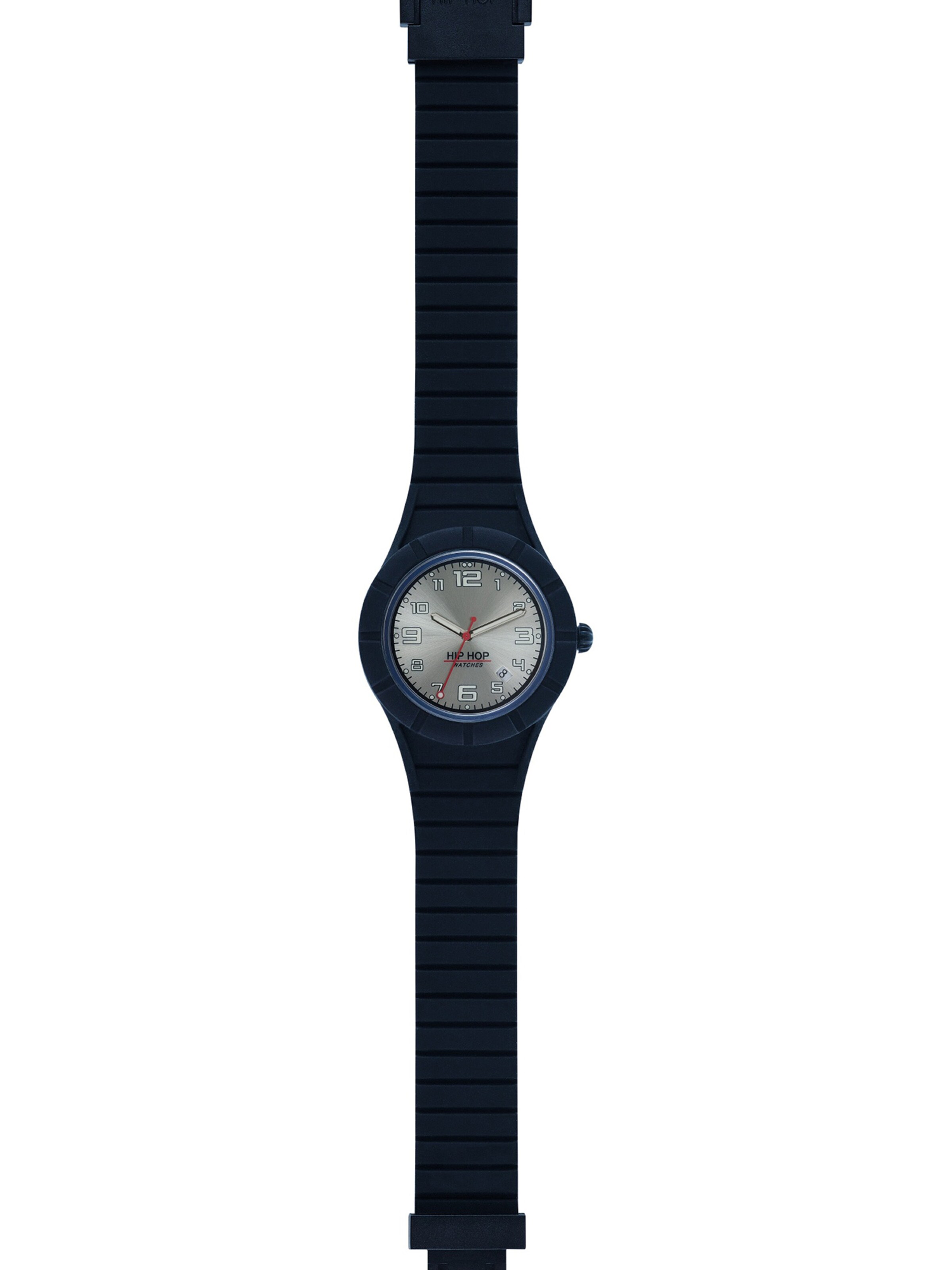 Orologio analogico di Hip Hop in blu: frontale