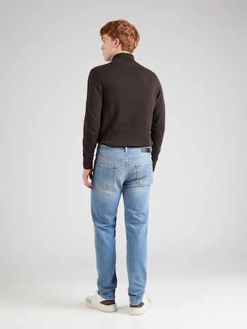 Won Hundred Slimfit Farkut 'Dean B' värissä sininen
