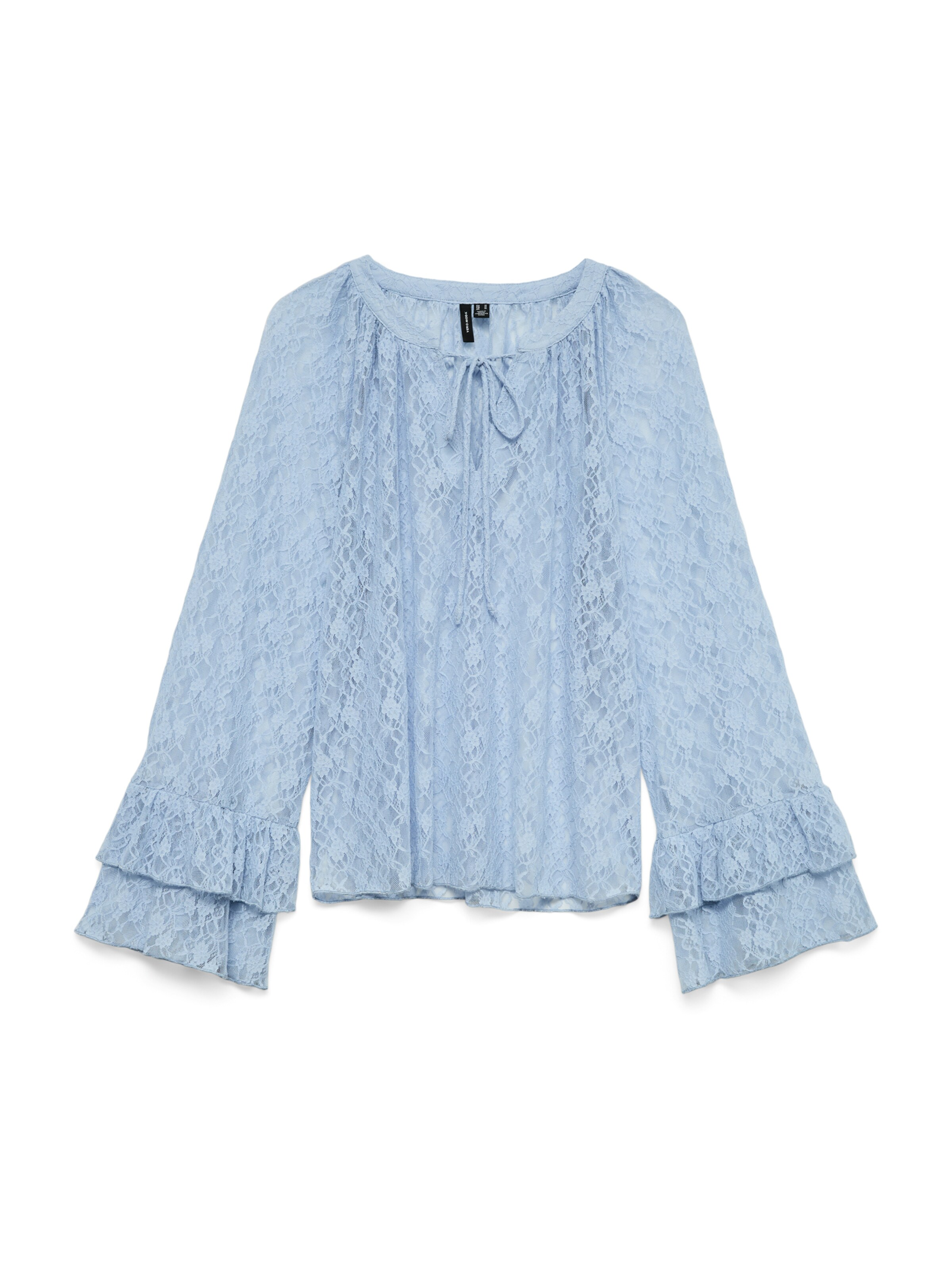 VERO MODA Blouse 'VMLOULOU' in Blauw: voorkant