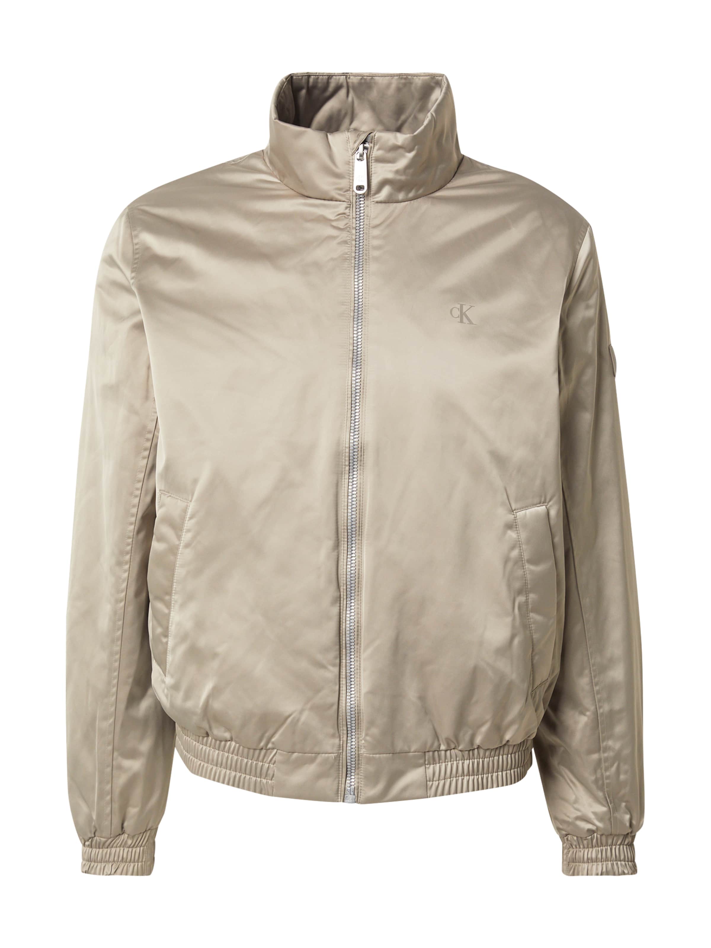 Geacă de primăvară-toamnă de la Calvin Klein Jeans pe maro: față