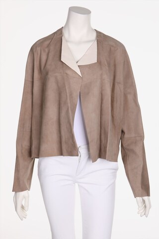 LIVEN Lederjacke XXL in Beige: predná strana