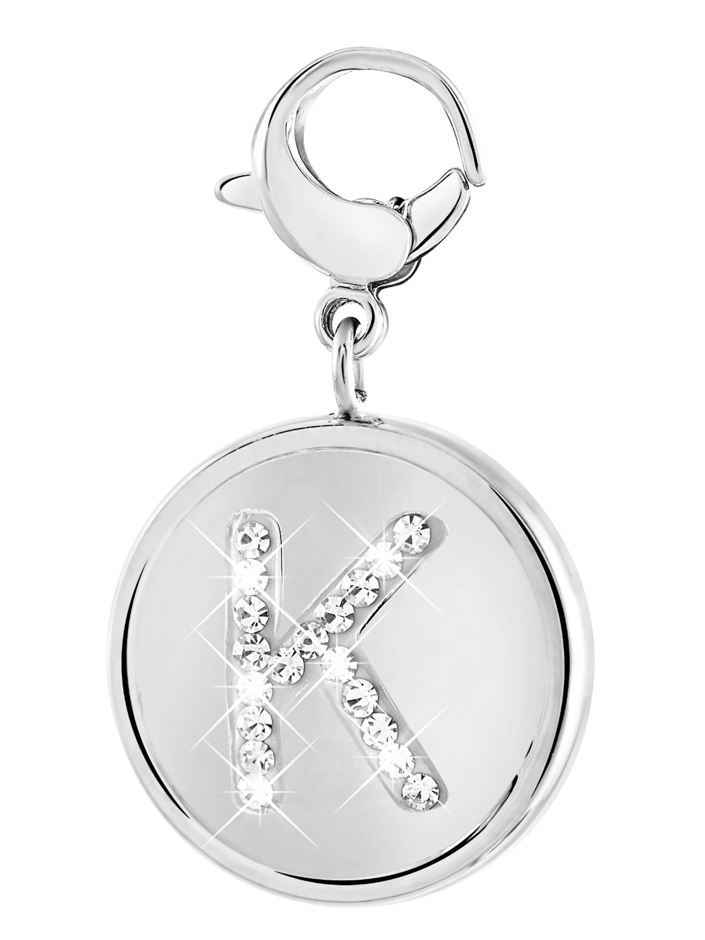 Lucardi Hangers 'Statement' in de kleur Zilver, Productweergave