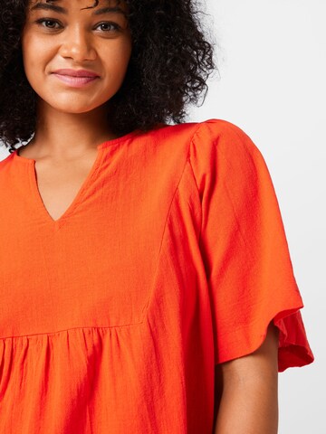 Vero Moda Curve Blúzka 'GIANA' - oranžová