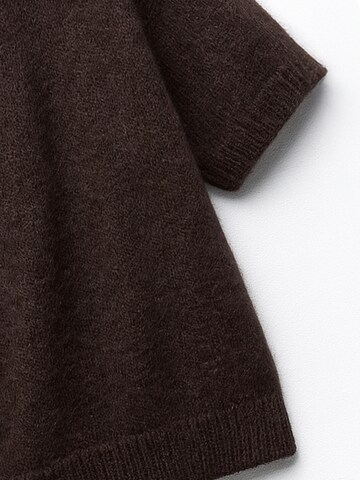 Nudyess Oversizepullover 'Como' in Braun