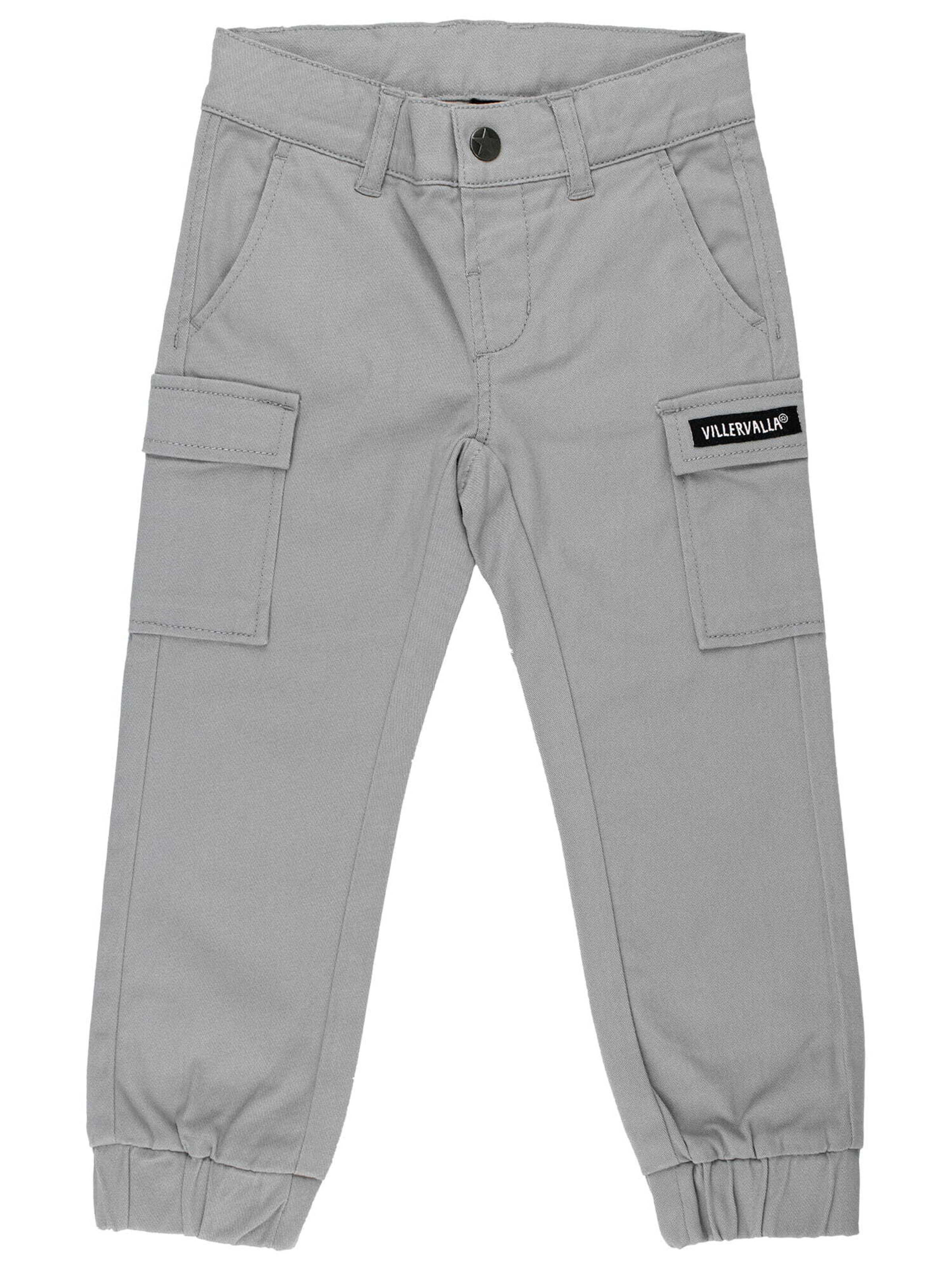 Villervalla Tapered Pants in Grey: front
