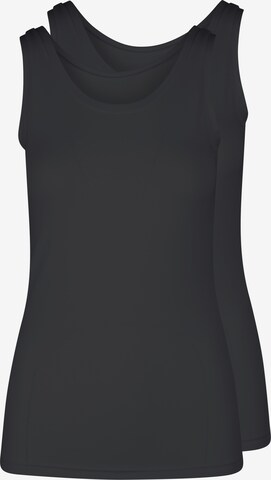 LingaDore Undershirt in Black: front