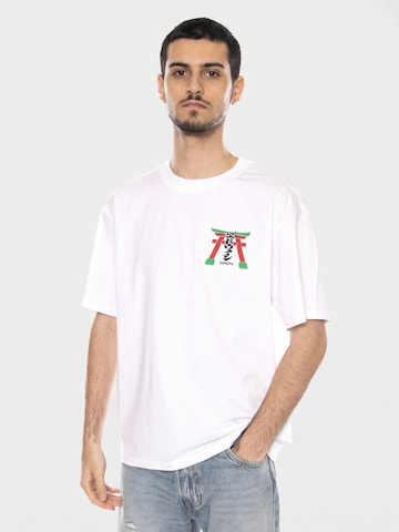 EDWIN Shirt 'TORII TS SS'‌‌ in Weiß: Vorderseite