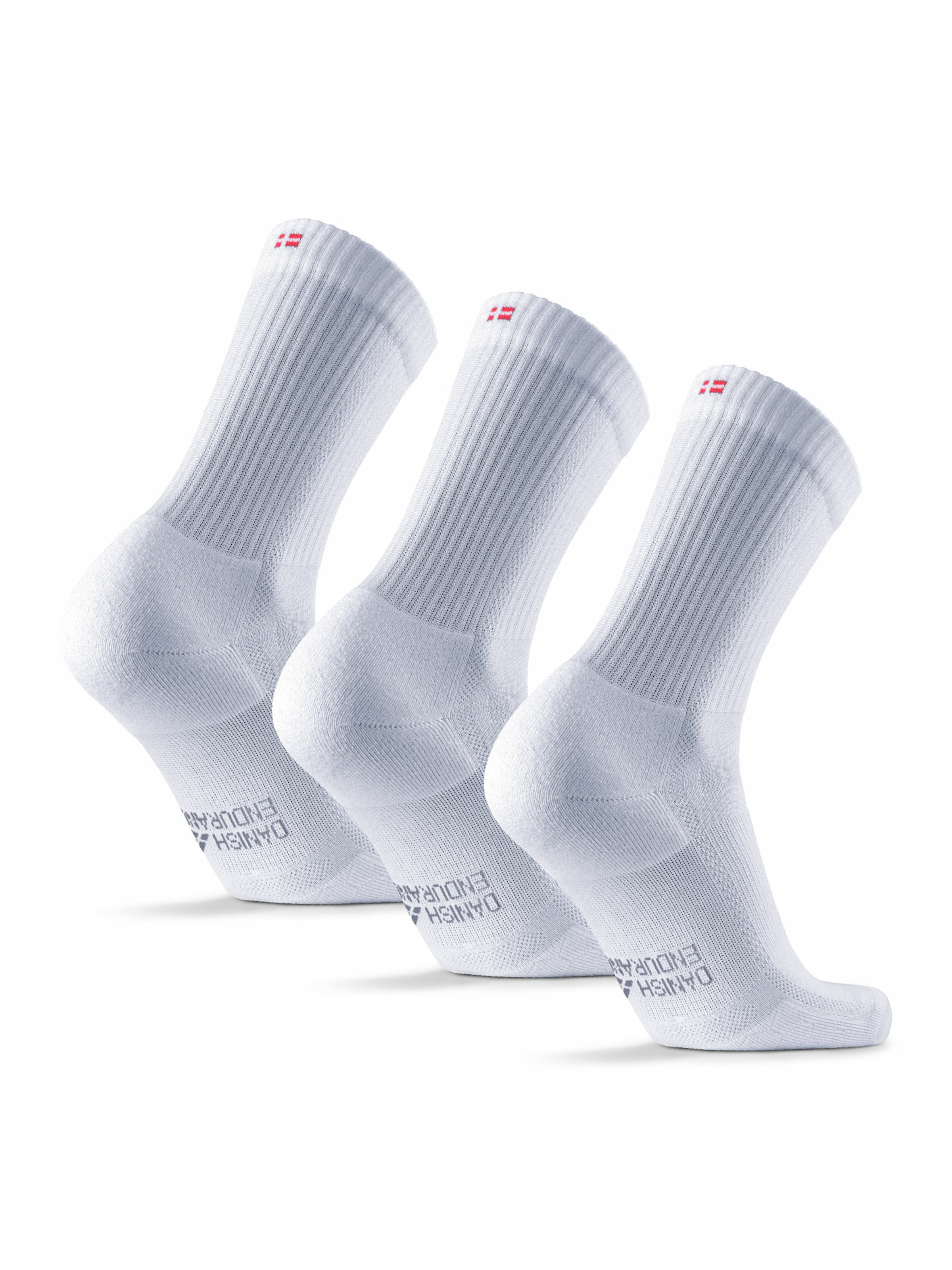 DANISH ENDURANCE Sports socks in White