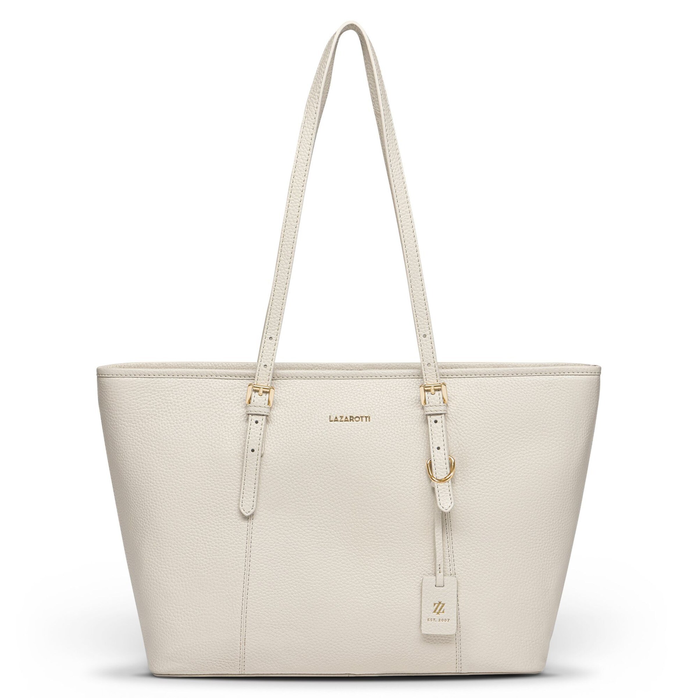 Shopper 'Bologna' di Lazarotti in bianco: frontale