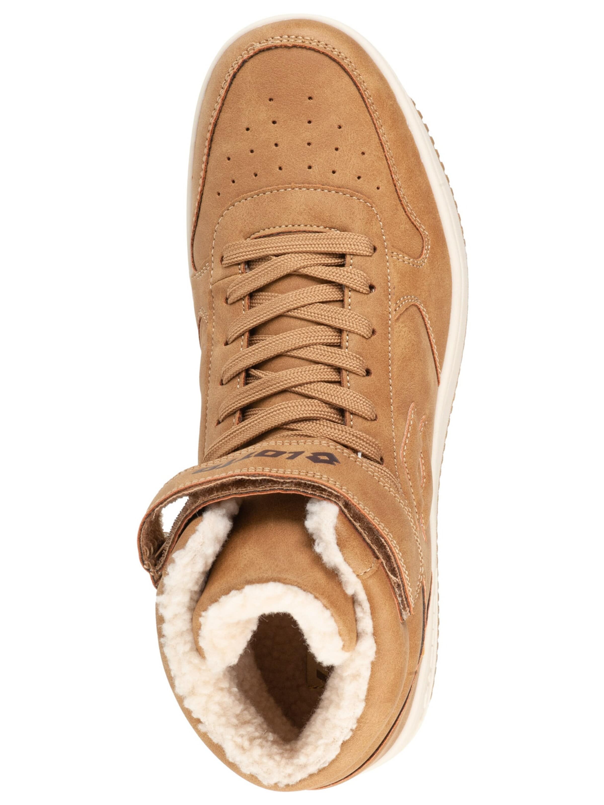 LOTTO Sneaker low 'Lotto Paliot Fur'‌‌ in Braun