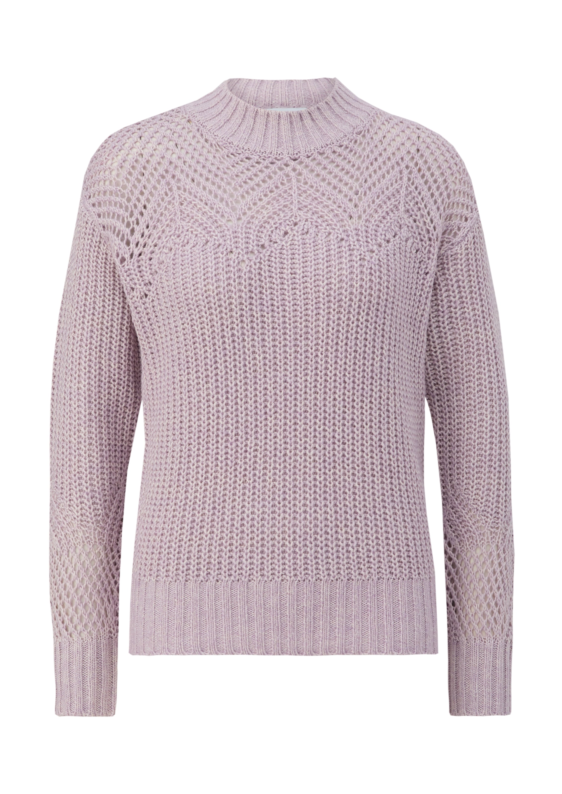 Pull-over comma casual identity en violet : devant