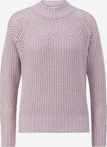 Pull-over comma casual identity en violet : devant