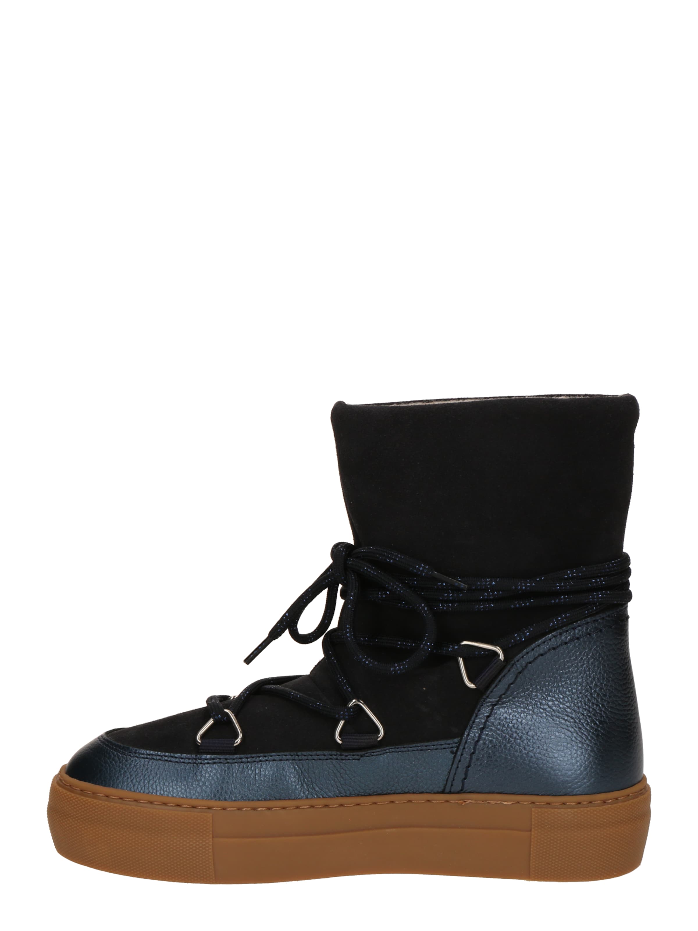 Boots 'Teddy' Bianco en bleu