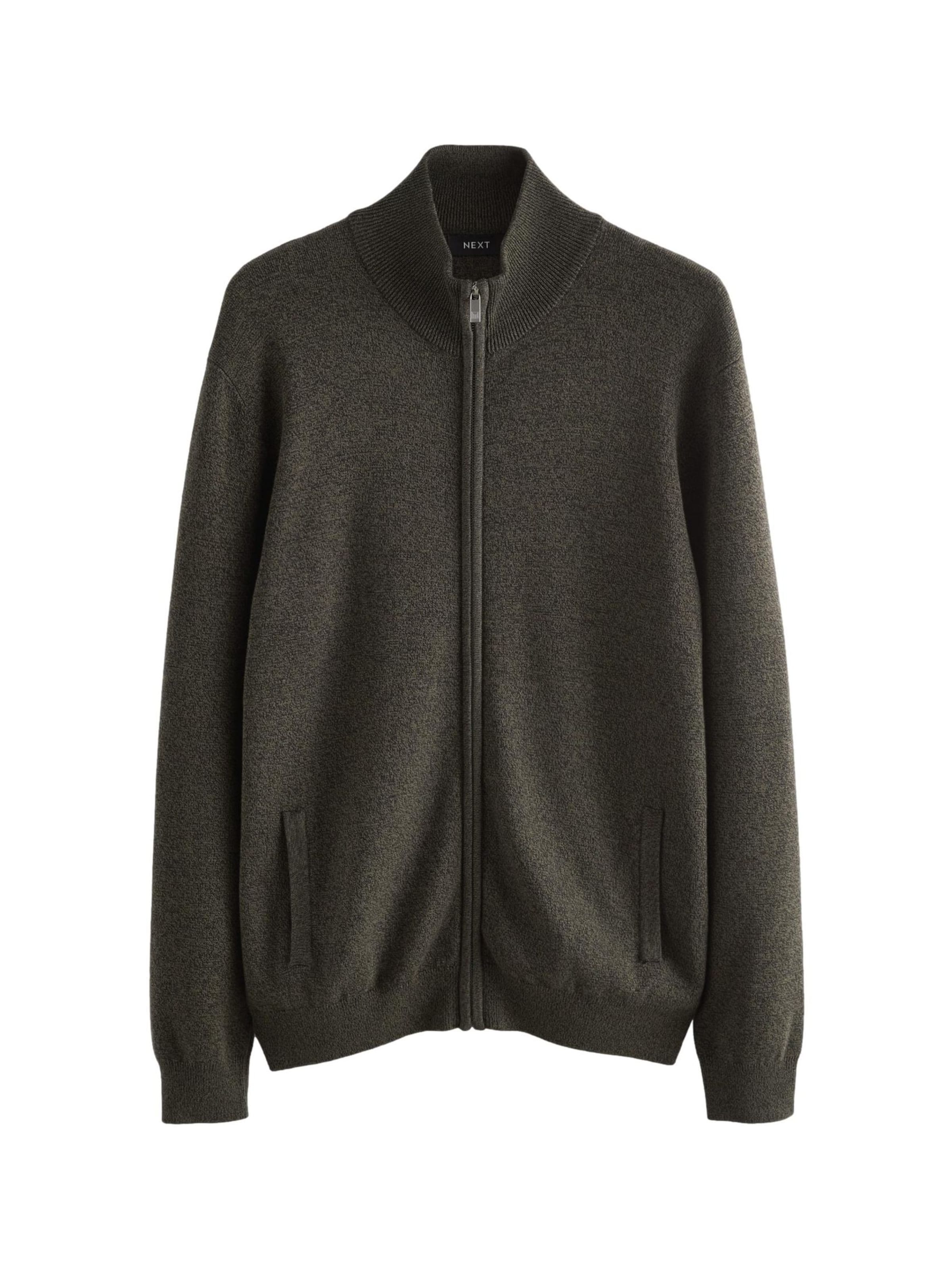 Next Kardigán - zöld: elől