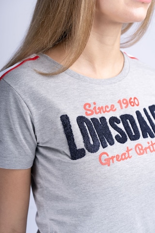 LONSDALE T-Shirt 'Creggan' in Grau