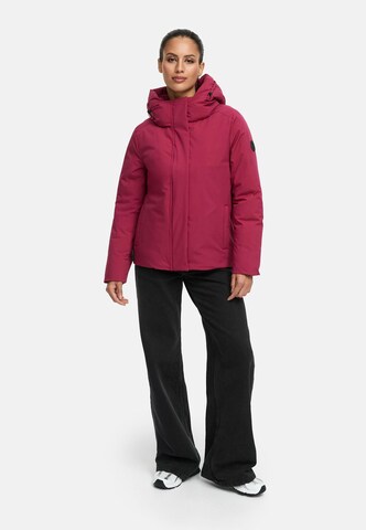 MARIKOO Winterjas 'Yeminaa 16' in Rood