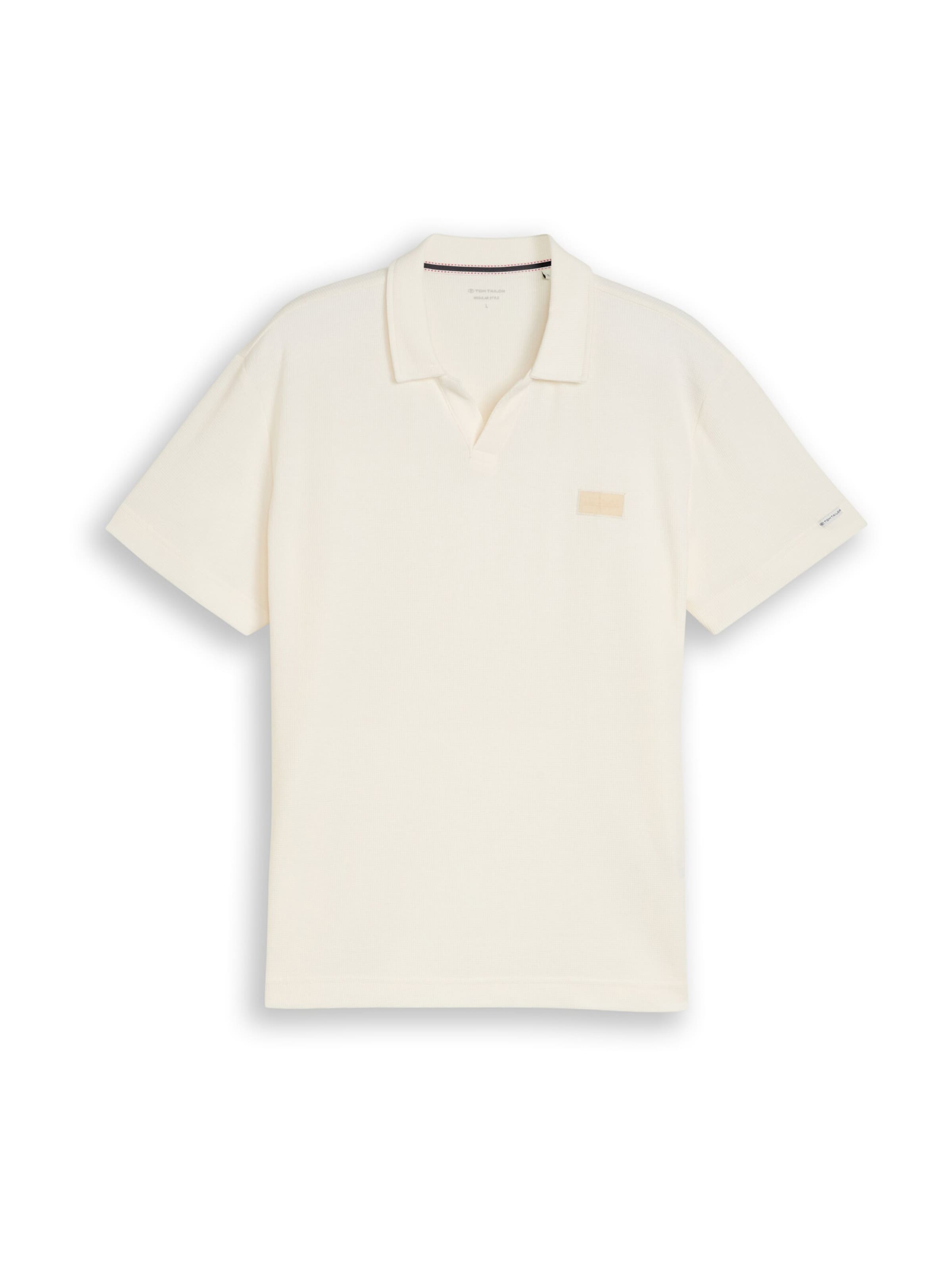 TOM TAILOR Shirt in White: front