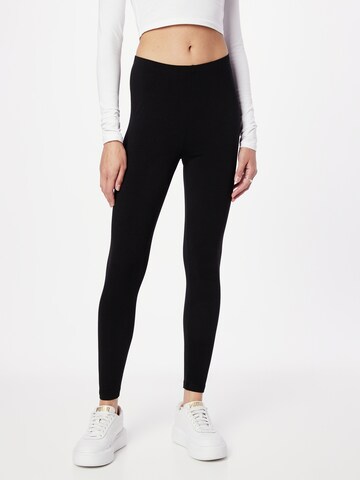 Skinny Pantaloni 'Laurentia' di ABOUT YOU in nero: frontale