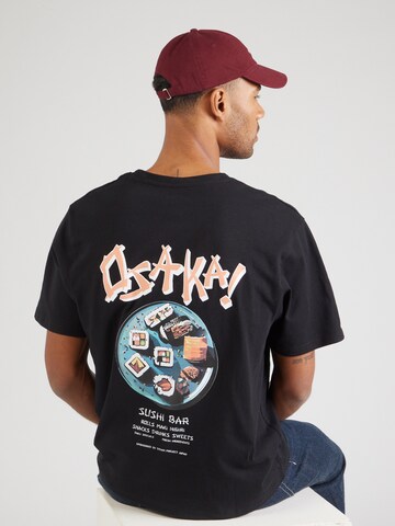 Denim Project Shirt 'Osaka Sushi' in Black: front