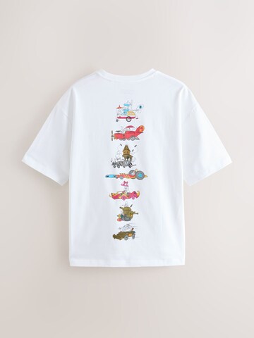 Next Μπλουζάκι 'Wacky Races' σε λευκό