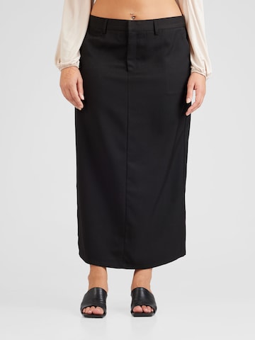 Vero Moda Curve Skirt 'AGATHA' in Black: front