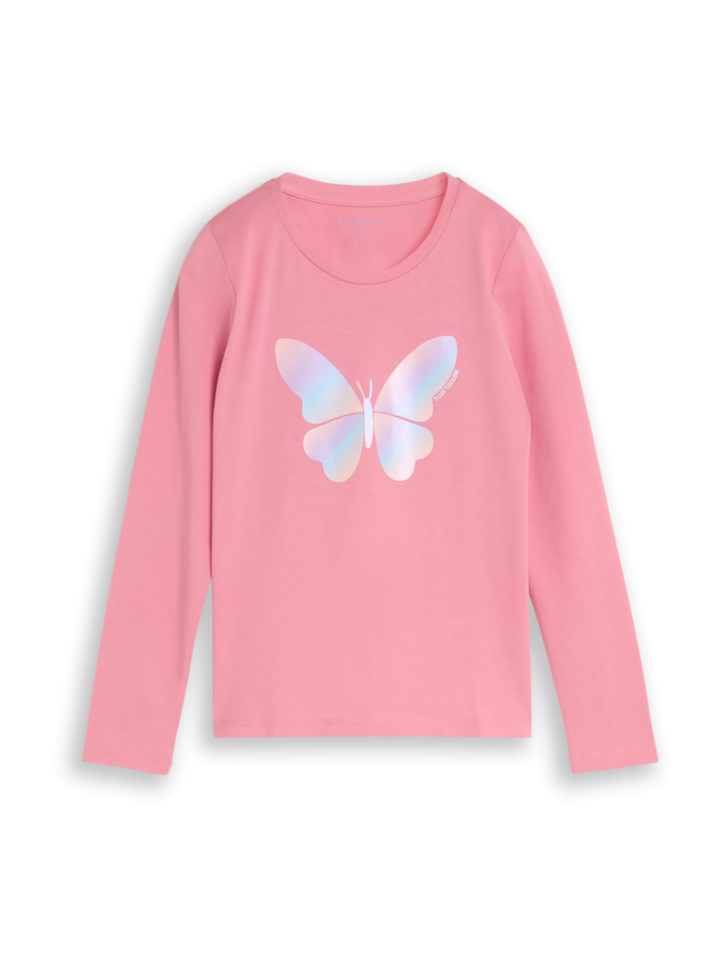 TOM TAILOR Shirt in Pink: front