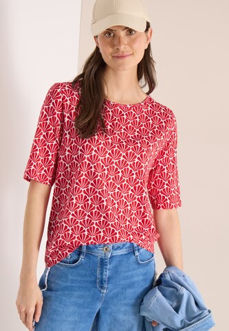 CECIL T-Shirt in Rot: Vorderseite