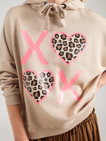 miss goodlife - Sudadera 'XO' en beige