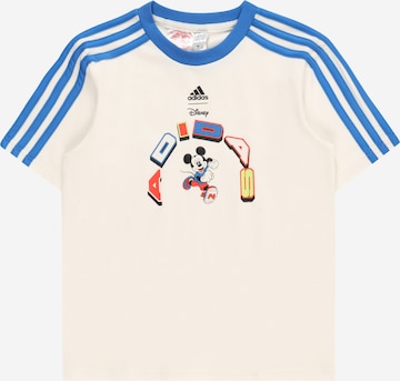 ADIDAS SPORTSWEAR Performance Shirt 'Disney Mickey Mouse' in White: front