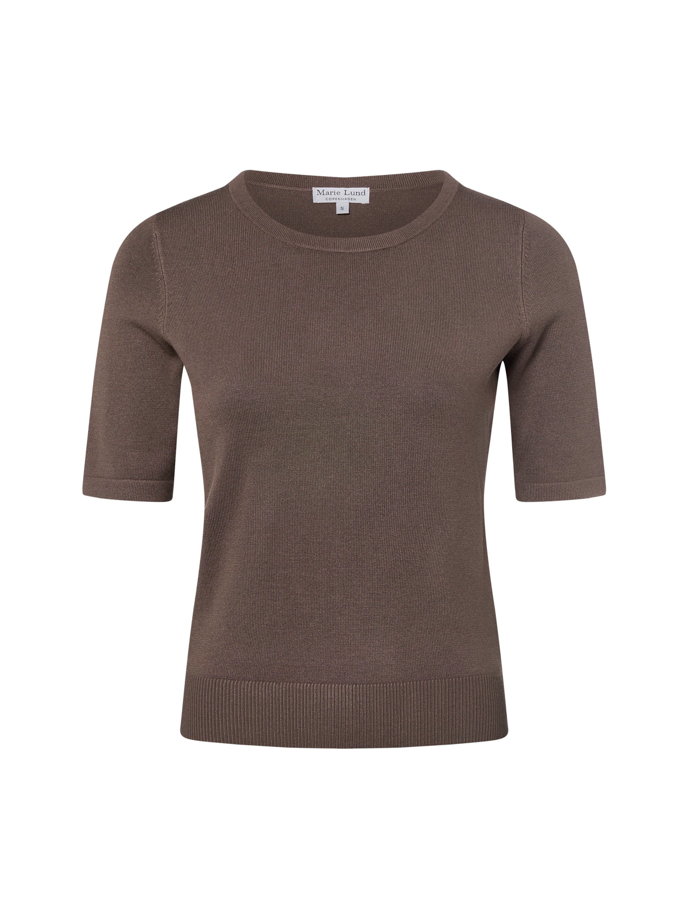 Marie Lund Sweater in Brown: front