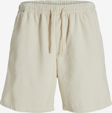 Wide leg Pantaloni di JACK & JONES in beige: frontale