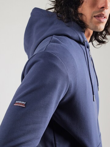 Superdry Zip-Up Hoodie in Blue